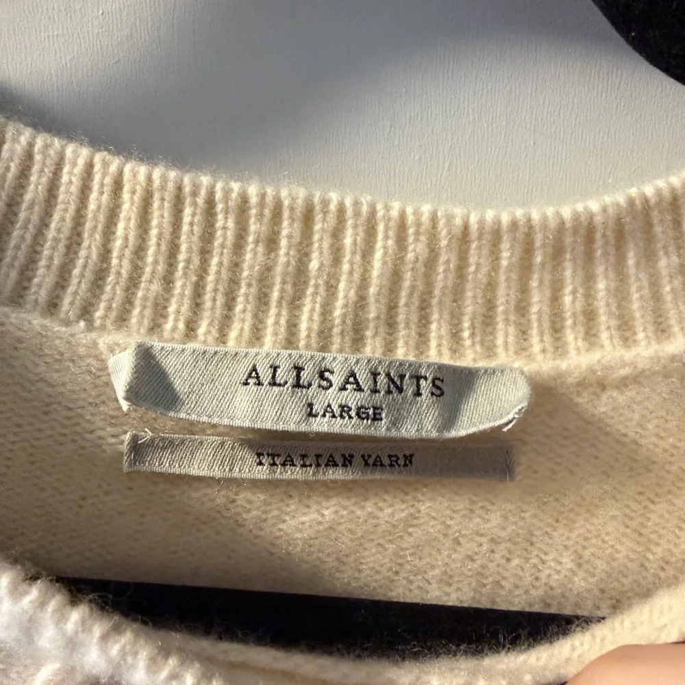Allsaints Lock Cashmere Jumper Sweater - Picture 3 of 3